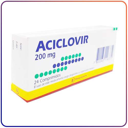 ACICLOVIR 200MG X 24 COMPRIMIDOS